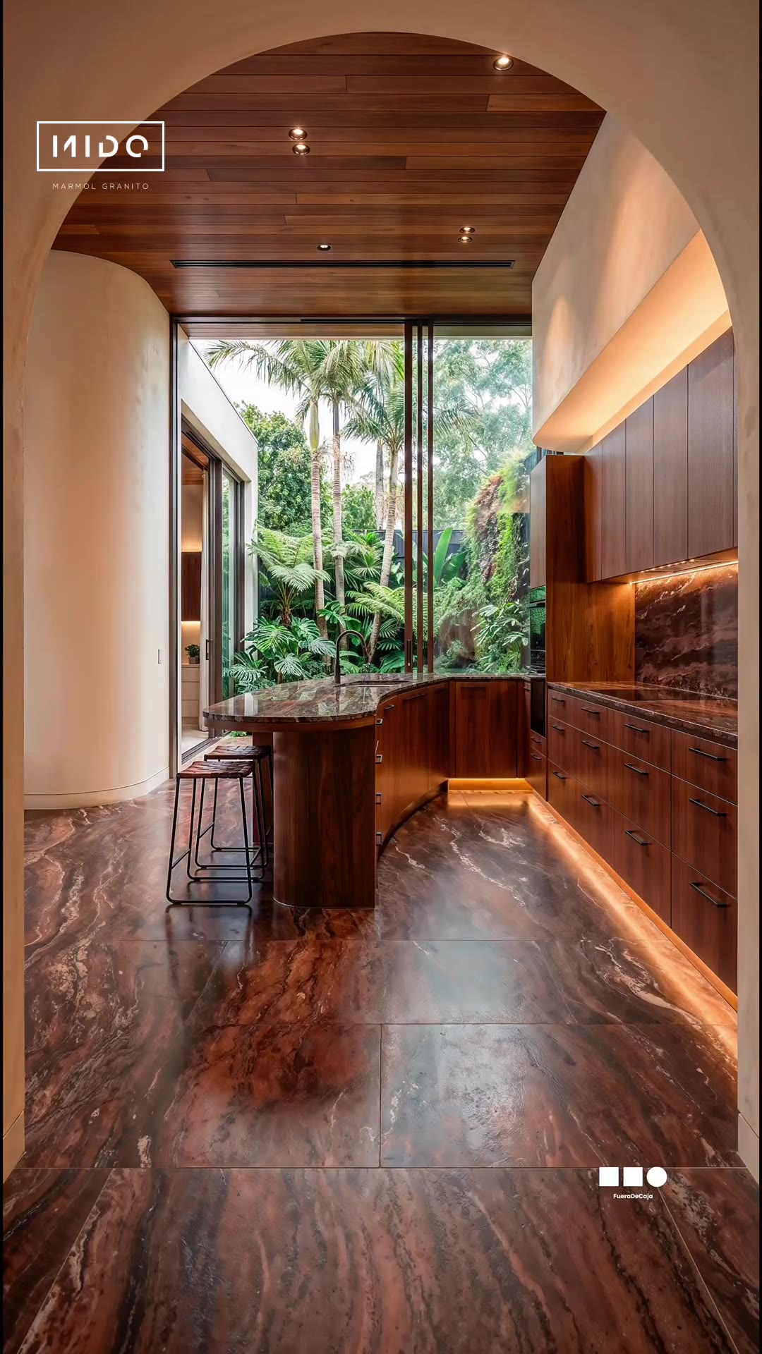 MIDO — GRANITE ATMOSPHERES — Material collaboration / kitchen atmospheres